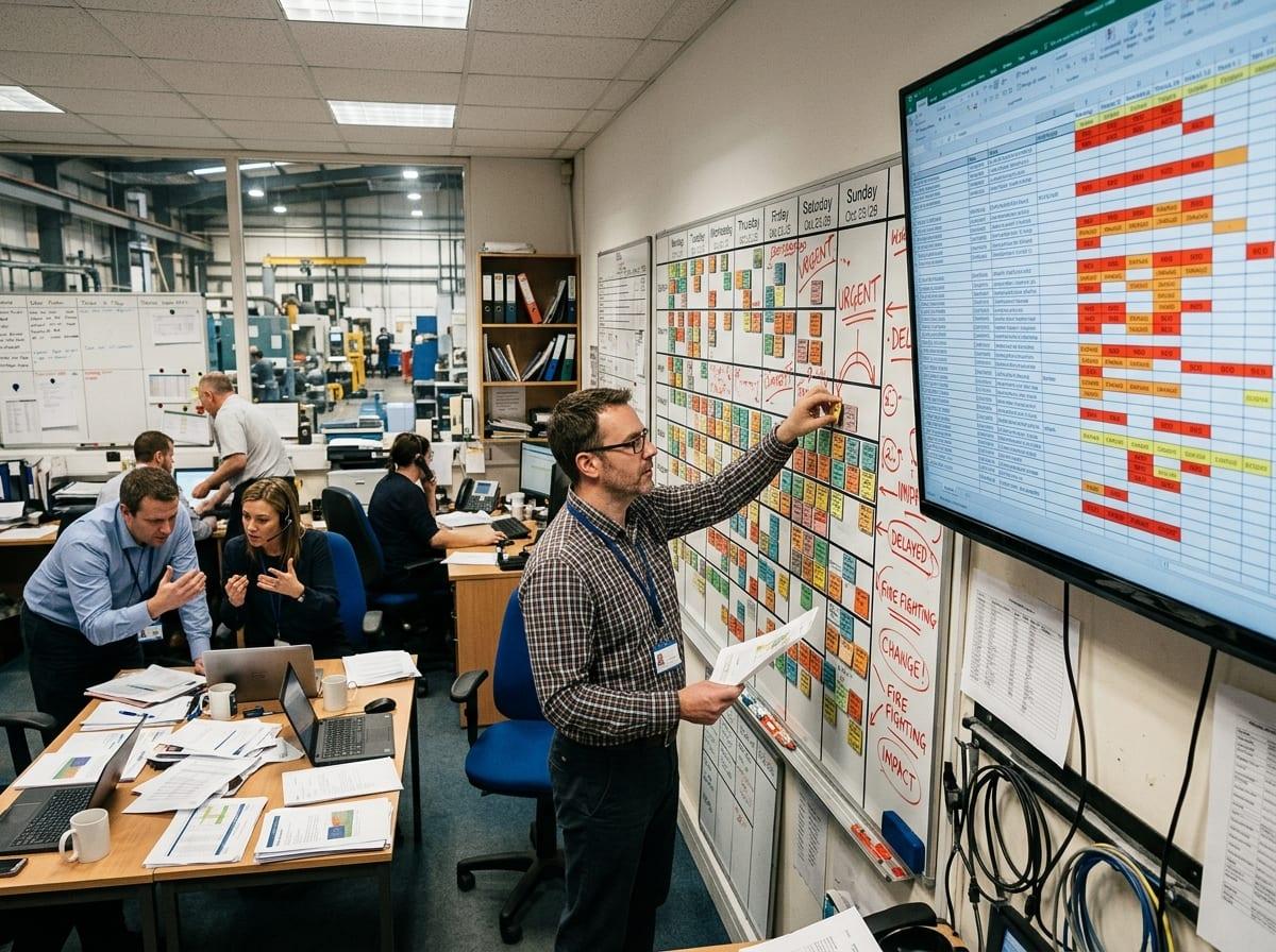 When the spreadsheet turns into firefighting signals